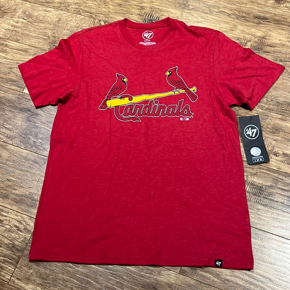 47 St. Louis Cardinals red short sleeve t-shirt